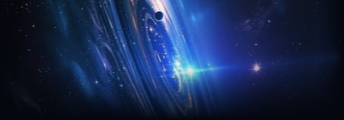 A spiral galaxy turning in deep space